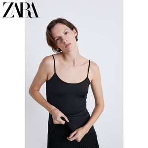 ZARA 新款 女装 吊带弹力 T 恤 00264732800