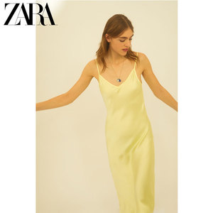 ZARA 新款 TRF 女装 棉缎连衣裙 02302018321