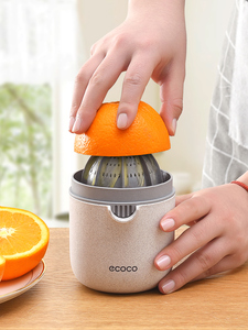 日本進口MUJIΕ簡易手動榨汁機小型便攜式家用橙汁壓榨器水果橙子