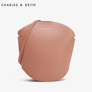CHARLES＆KEITH单肩包CK2-80670723简约风纯色包便携斜挎女包