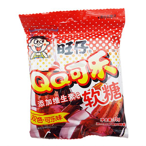 旺仔QQ糖（可樂味）70g/袋