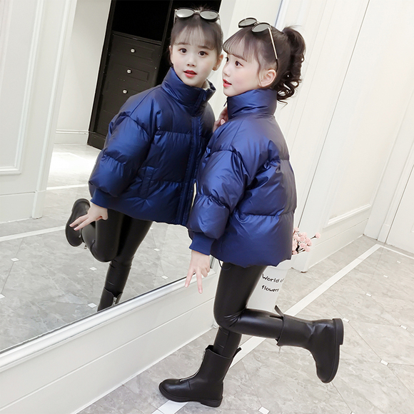 童装女童棉衣2018新款儿童韩版女孩洋气短款棉服宝宝冬装棉袄外套