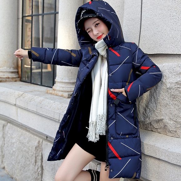 冬季2018新款反季棉衣女中长款修身棉袄韩版加厚羽绒棉服外套女装